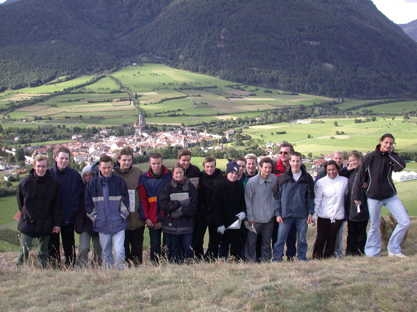 Gruppenphoto bei einer Wanderung